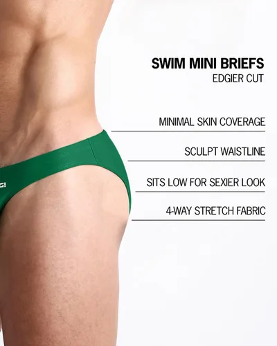 Vista 3 de Bang Men's Swimwear - Swim Mini Brief - Low Rise Fit Bikini Swimsuit