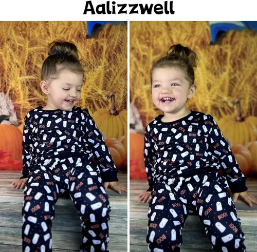 Vista 3 de Aalizzwell Traje de Halloween para bebés niños y niñas de 0 a 24 meses