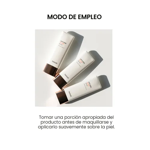 Vista 7 de HEIMISH Artless Glow Base 1.35 fl. oz/40 ml, Base de Maquillaje Multiusos, Primer, Iluminador, Tono de Rostro con Protector Solar para el rostro