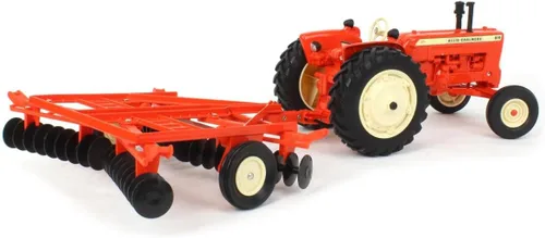 Vista 3 de ERTL 1/16 Allis Chalmers D-19 Tractor con grada de discos 16441