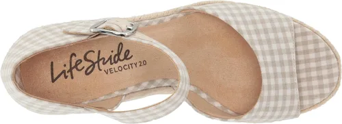 Vista 5 de LifeStride Sandalias de cuña Go for It para mujer