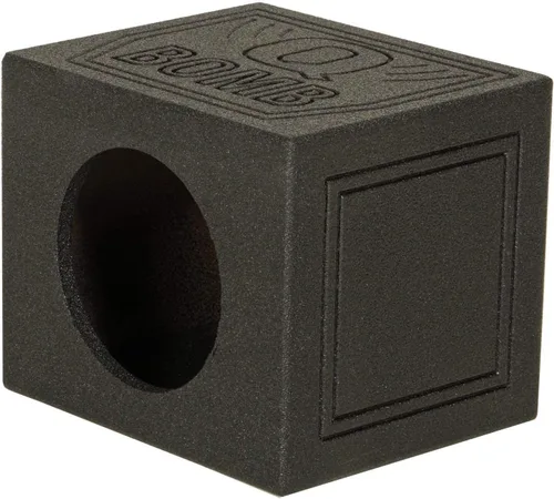 Vista 9 de QPower 12 Pulgadas Caja de Subwoofer Sellada Individual, Caja de Audio para Coche, QBOMB