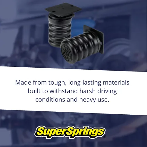 Vista 7 de SuperSprings SSR-312-47 SumoSprings Trasero para Dodge RAM 2500 3500, negro