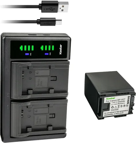 Vista 8 de Kastar Cargador de batería USB LTD2 para Canon VIXIA HF M31 HFM31, VIXIA HF M32 HFM32, VIXIA HF M36 HFM36, VIXIA HF M300 HFM300, VIXIA HF M301