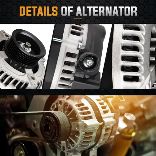 Vista 3 de Nuevo alternador 3.5 3.5L para Honda Accord 2008-2012 (11-12 para motor J35Z3), para Accord Crosstour 2010 Reemplazar # AND0483 VND0483 400-52270R