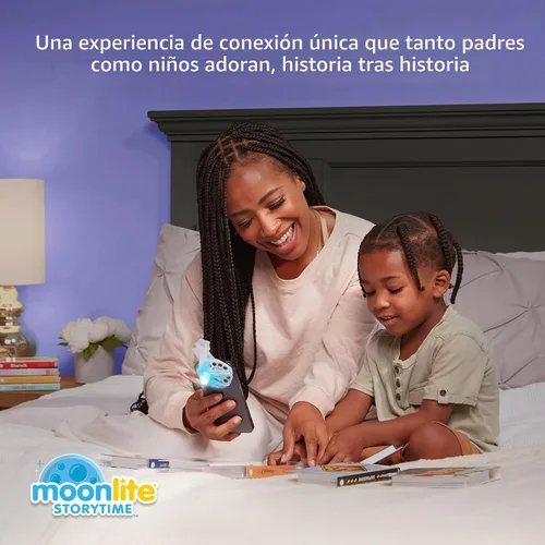 Vista 9 de Moonlite Juego de iniciación Storytime: proyector y 4 historias bíblicas Learning Gift for Children Ages 1 Year and Up, Ideal for Bedtime