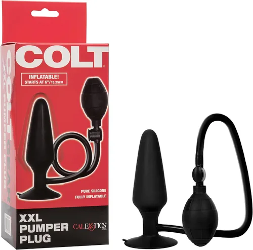 Vista 7 de CalExotics Novelties Colt - Enchufe de bombeo mediano, color negro