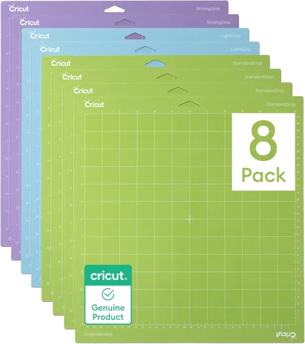 Vista 7 de Cricut calcomanía Back esteras 12"x12" de corte 3/pkg-green, Azul y Morado