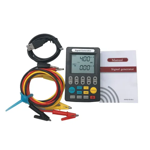 Vista 2 de DTI-SG100+ generador de señal Calibrador de proceso Calibrador de bucle Calibrador 4-20mA 0-10v Salida