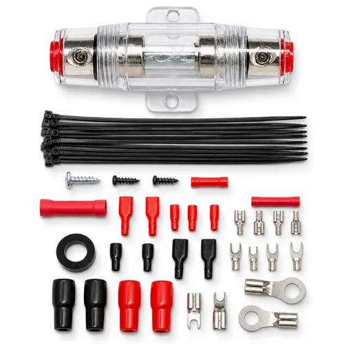 Vista 8 de SoundBox ECK4v2, kit de amplificador calibre 4 - Cableado completo de instalación de amplificador - 2500W