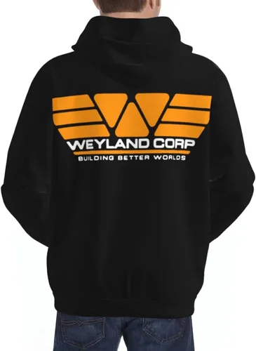 Vista 9 de GHBC Weyland Yutani Corp - Sudadera con capucha para hombre con bolsillo