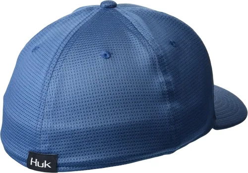 Vista 2 de HUK Men's A1a Barb Stretchback Moisture Wicking Trucker Hat