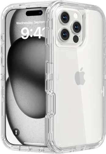Vista 28 de Follaroma Funda para iPhone 11, Protección Resistente a Prueba de Golpes para Fundas de Teléfono, Anticaídas, Cubierta Protectora Transparente
