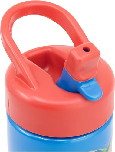 Vista 4 de Sonic Sports - Botella de agua con popote y mango integrado de 13.9 fl oz