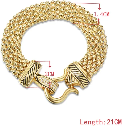 Vista 5 de UNY Joyería de moda antigua con palomitas de maíz inspiradas en la marca para mujeres