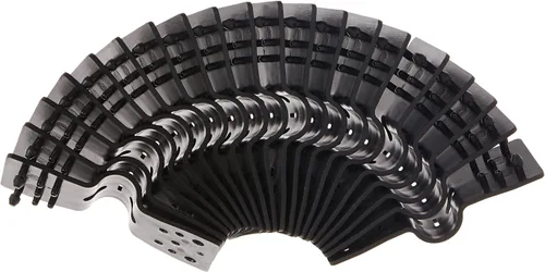 Vista 4 de Coolaroo 301385 Clips de mariposa de 20 piezas, paquete de 20, negro