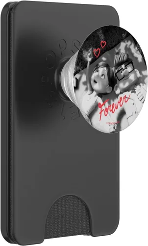 Vista 7 de Disney PIXAR UP Carl y Ellie Forever Heart PopSockets PopGrip estándar