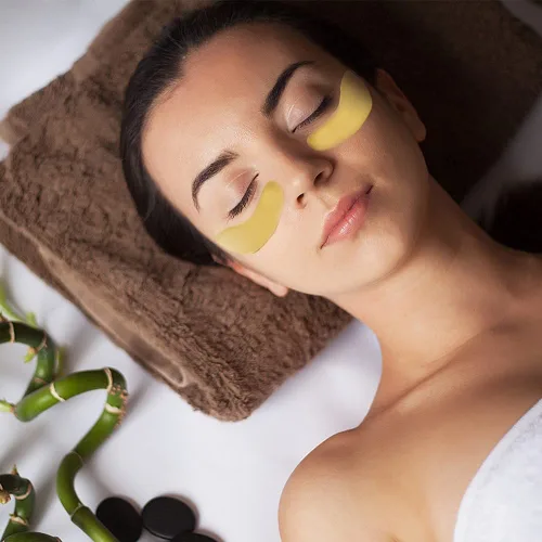 Vista 7 de Máscara antienvejecimiento para ojos para debajo de los ojos, tratamiento de parche de colágeno para minimizar arrugas, ojos hinchados, bolsas