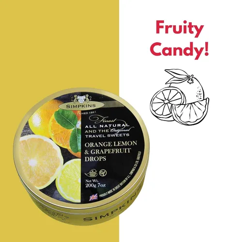 Vista 5 de Simpkins orange, lemon & grapefruit Travel Sweets