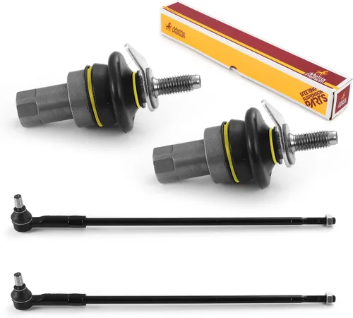 Vista 25 de Metrix Premium Chassis Parts - Kit de 4 piezas de extremos de barra de acoplamiento frontal exterior e interior compatible con Nissan Pathfinder