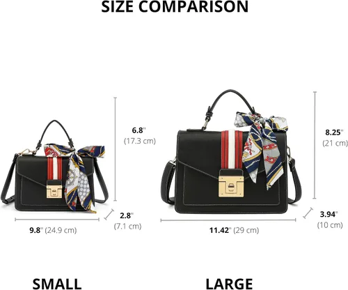 Vista 7 de Scarleton H2065 - Bolso de mano para mujer, monederos para mujer