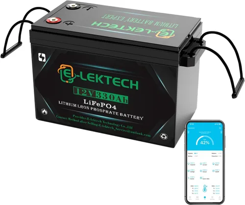 Vista 10 de Batería de litio LiFePO4 de 12V 200Ah incorporada 150A BMS