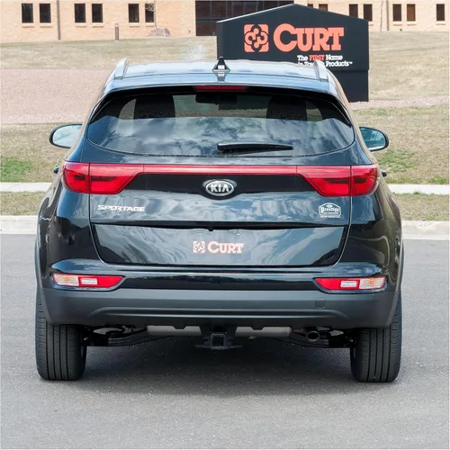 Vista 8 de CURT 13281 Enganche de remolque Clase 3, receptor de 2 pulgadas, Compatible con algunos modelos de Kia Sportage