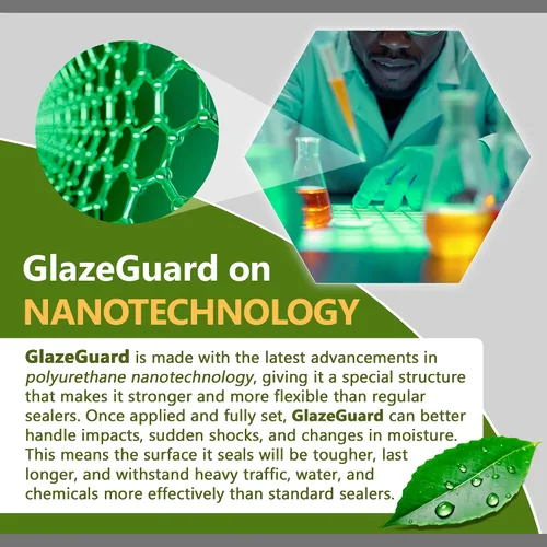 Vista 8 de GlazeGuard sellador brillante para piso