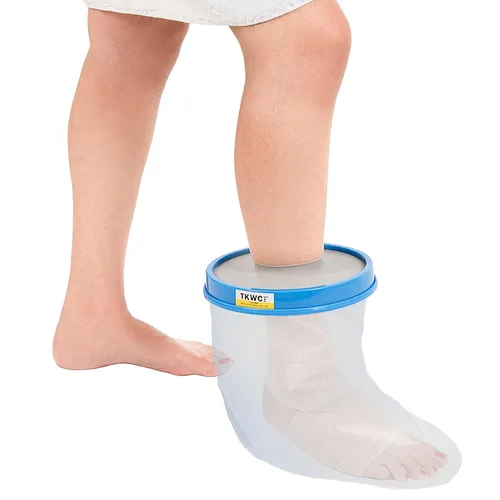 Vista 11 de TKWC INC Funda impermeable para piernas para ducha - Protector de pies hermético (Extra Ancho XL)