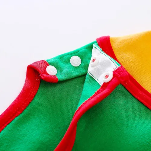 Vista 4 de RELABTABY Mameluco de anime de algodón de manga larga para bebés y niñas recién nacidas disfraz de cosplay para bebés y niñas