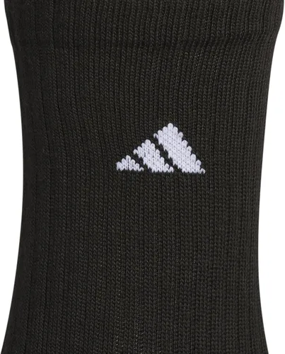 Vista 3 de adidas Calcetines deportivos acolchados para niños (6 pares) para niños, niños y niñas, tela duradera y transpirable lista