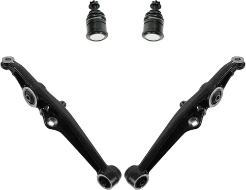 Vista 112 de TRQ Brazo de control superior e inferior del lado del conductor y del pasajero con juego de rótulas compatible con Chevrolet GMC 89-02