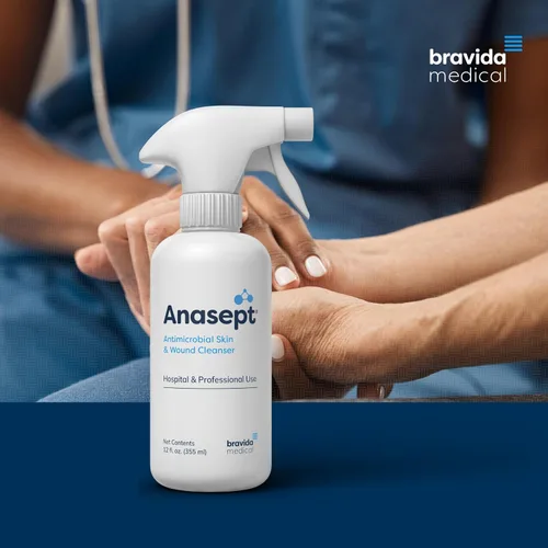 Vista 6 de Anasept -Limpiador de piel y heridas, botella de 12 onzas con rociador de dedos, aerosol para heridas, enjuague estéril, spray curativo para uso