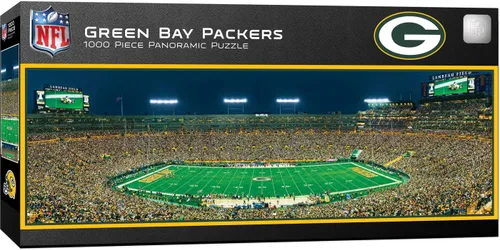 Vista 21 de Obras maestras NFL Estadio rompecabezas panorámica, 1000-Piece