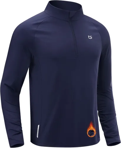 Vista 17 de G Gradual Camisa de golf atlética de manga larga con cremallera de forro Negro