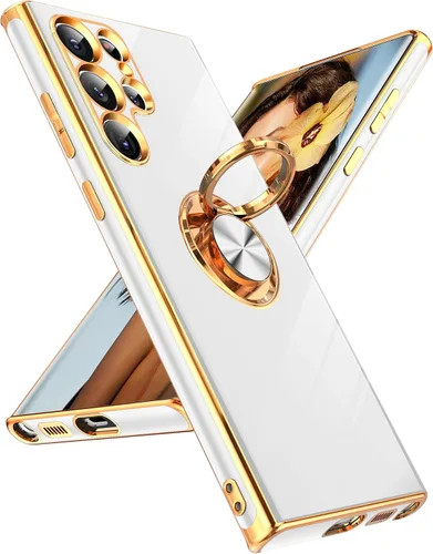 Vista 35 de LeYi Funda para iPhone XR: con Protector de Pantalla de Vidrio Templado [Paquete de 2] Soporte de Anillo Giratorio de 360°, Soporte Magnético