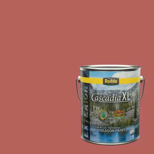 Vista 40 de Rodda Paint CASCADIA XL - Pintura satinada e imprimación para exteriores en uno, cuarto de galón, pastel en polvo