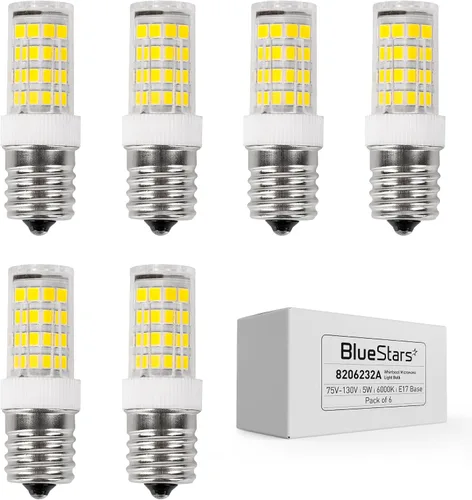 Vista 12 de BlueStars Bombillas LED E17 de 5 W 8206232A Bombillas de Microondas 3000K Blanco Cálido