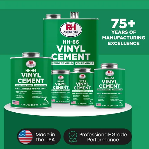 Vista 7 de HH-66 Cemento de Vinilo, 1 Galón - RH Adhesives