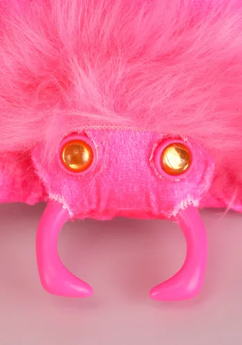 Vista 2 de Decoración de Araña de Peluche Neon Rosa de 4 pies Multicolor