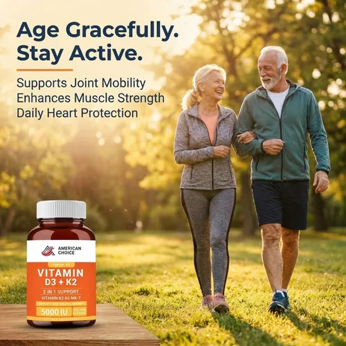 Vista 6 de Vitamina D3 5000 UI – Apoyo mejorado para huesos, corazón e inmunitarios – Apoya la absorción de calcio, fórmula limpia y confiable