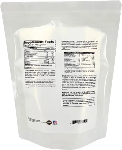 Vista 3 de Bajo FODMAP Proteína en polvo y batido, vegano, sin gluten, sin soja, sin azúcar, todo natural, alimentos para la salud intestinal, contiene Stevia