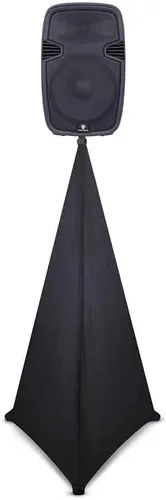 Vista 4 de PRORECK Soporte para altavoz Soporte Trípode Falda Skrim 360 Grados Cubierta Negro