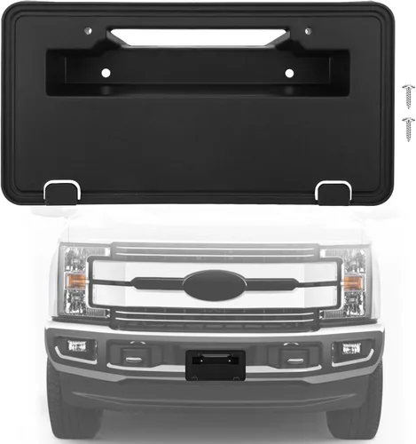 Vista 30 de Marco de matrícula frontal compatible con Chevy Colorado ZR2 2023 2024 2025, soporte de montaje para marco de matrícula, repuesto # 85553155