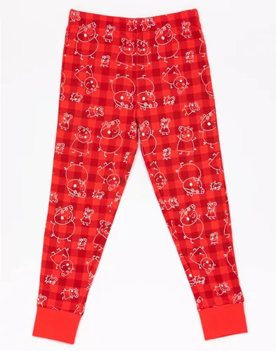 Vista 6 de Peppa Pig Pijama familiar de Navidad para adultos y niños pequeños