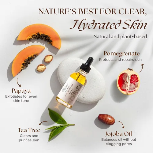Vista 5 de Umber By J. Lenay Suero hidratante facial para la cara - Suero hidratante y antienvejecimiento para el cuidado de la piel - Ayuda a equilibrar
