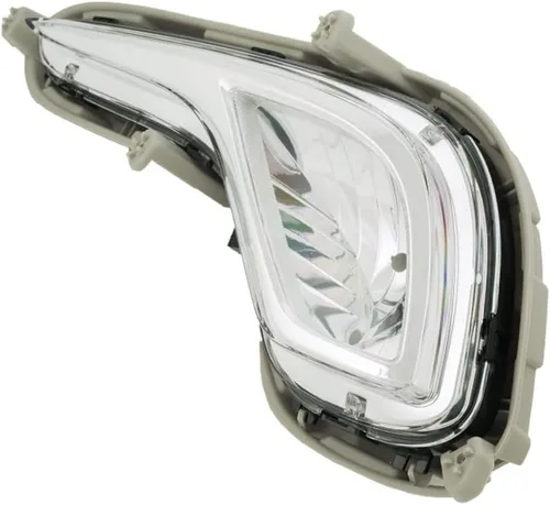 Vista 4 de Conjunto de luces antiniebla compatible con Hyundai Accent 2012-2016 Lámparas antiniebla con biseles y juego de montaje L & R Side