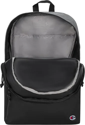 Vista 4 de Champion Mochila Ascend, Gris brezo y rosado
