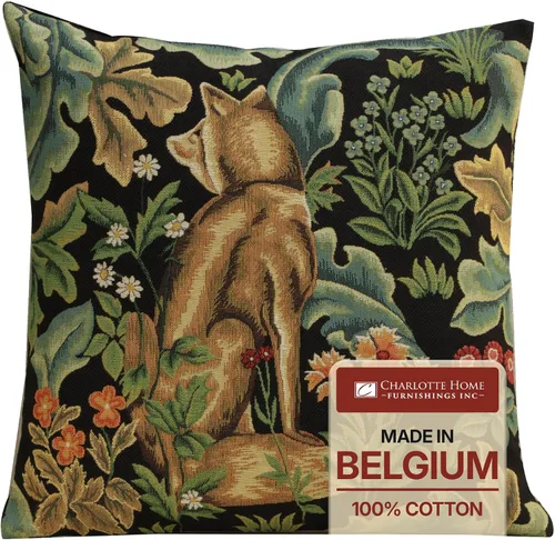 Vista 10 de Fundas de almohada Charlotte Home Furnishings, fundas de almohada decorativas boho para sofá, fundas de cojín cuadradas Árbol de la Vida de luz