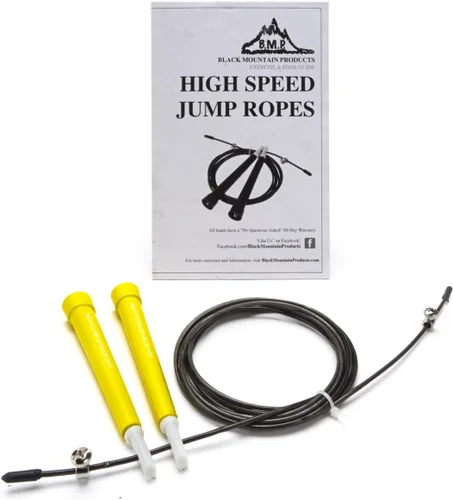 Vista 3 de Black Mountain Products Cable de cuerda de salto de velocidad